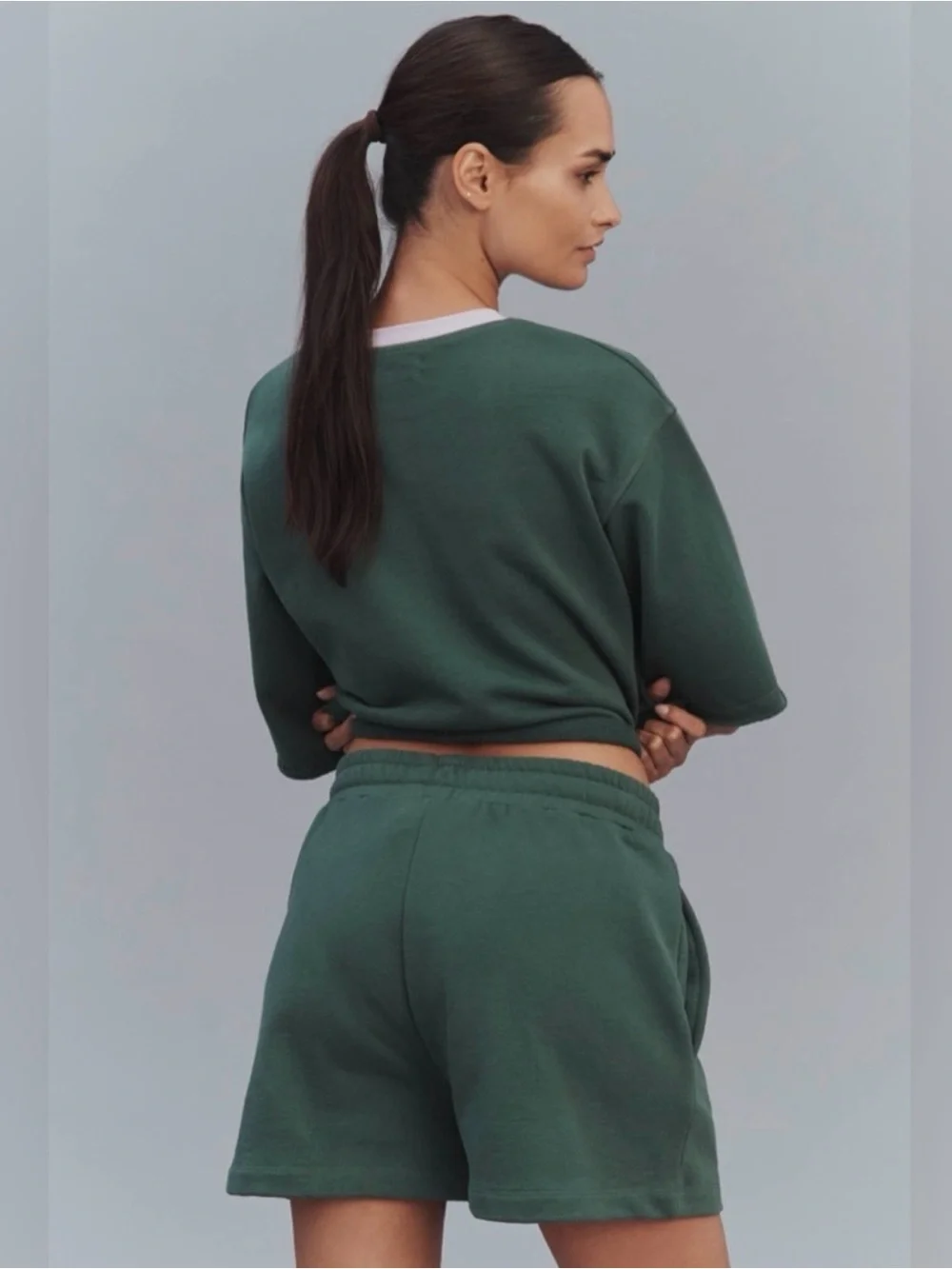 Anthropologie Jersey Sweat Shorts Daily Practice